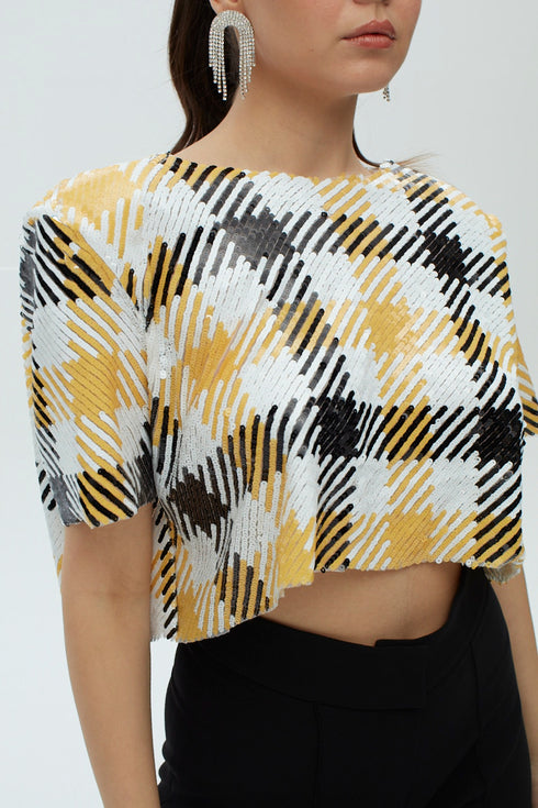 BACKLESS CROP TOP